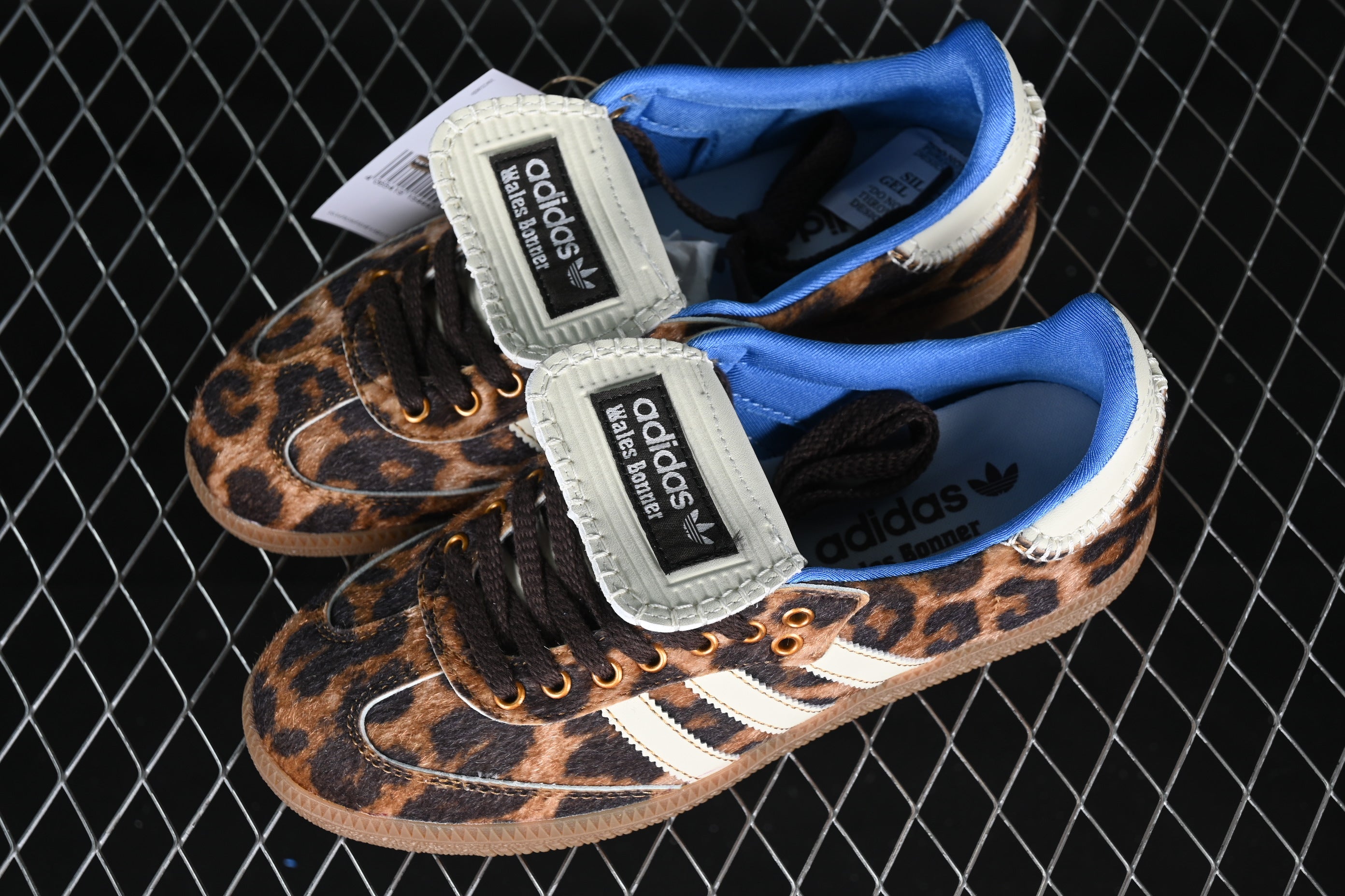 Wales Bonner x adidasUnisex Samba - Leopard Pony