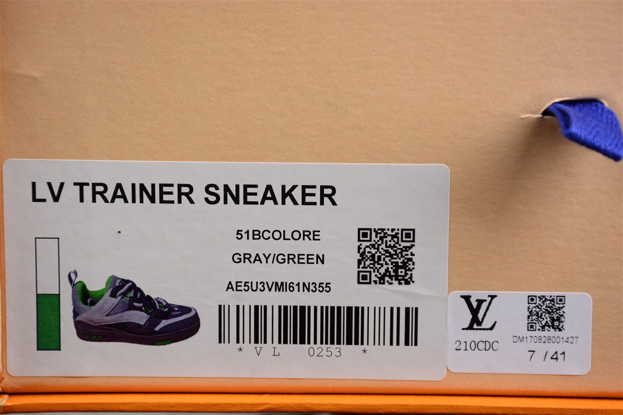 LouisVuitton Trainer - Grey/Green