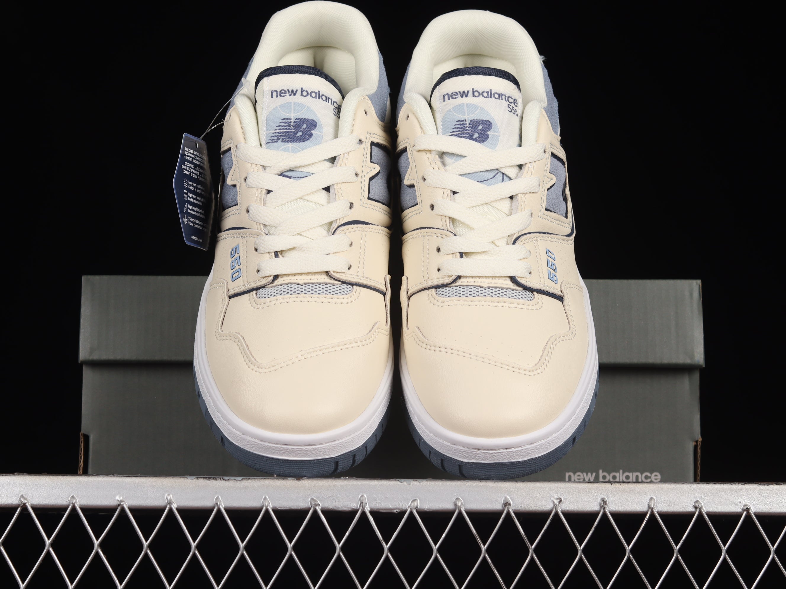 New Balance 550 Vintage - Indigo Beige
