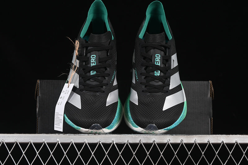 Adizero Adios Pro 4 - Black Silver Green