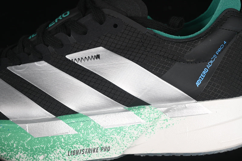 Adizero Adios Pro 4 - Black Silver Green
