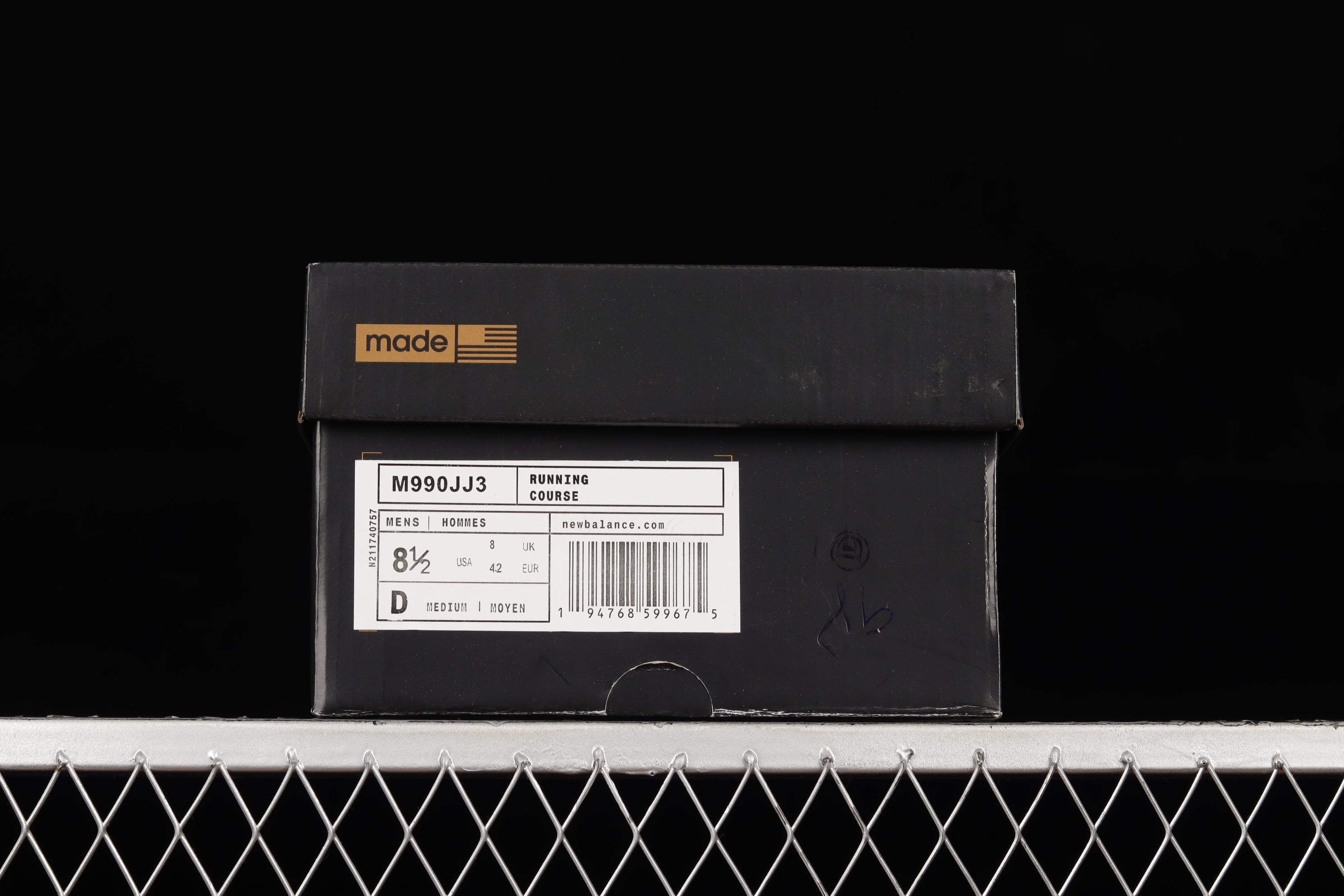 JJJJound x  New Balance 990V3 - Brown/Black
