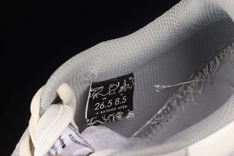 A Bathing Ape Court Sta - Grey Cream