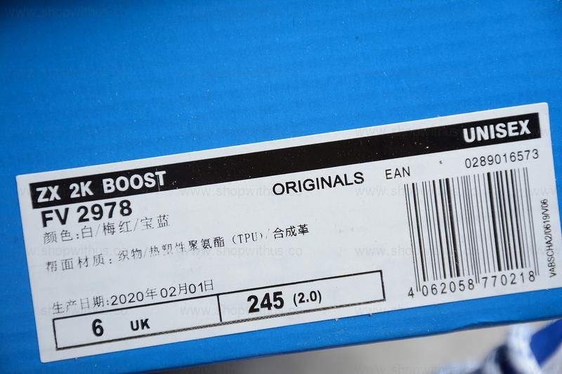 ZX 2K Boost - White/Pink/Blue