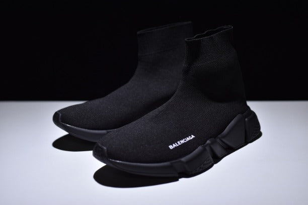 BalenciagaUnisex Speed Trainer Mid - Triple Black