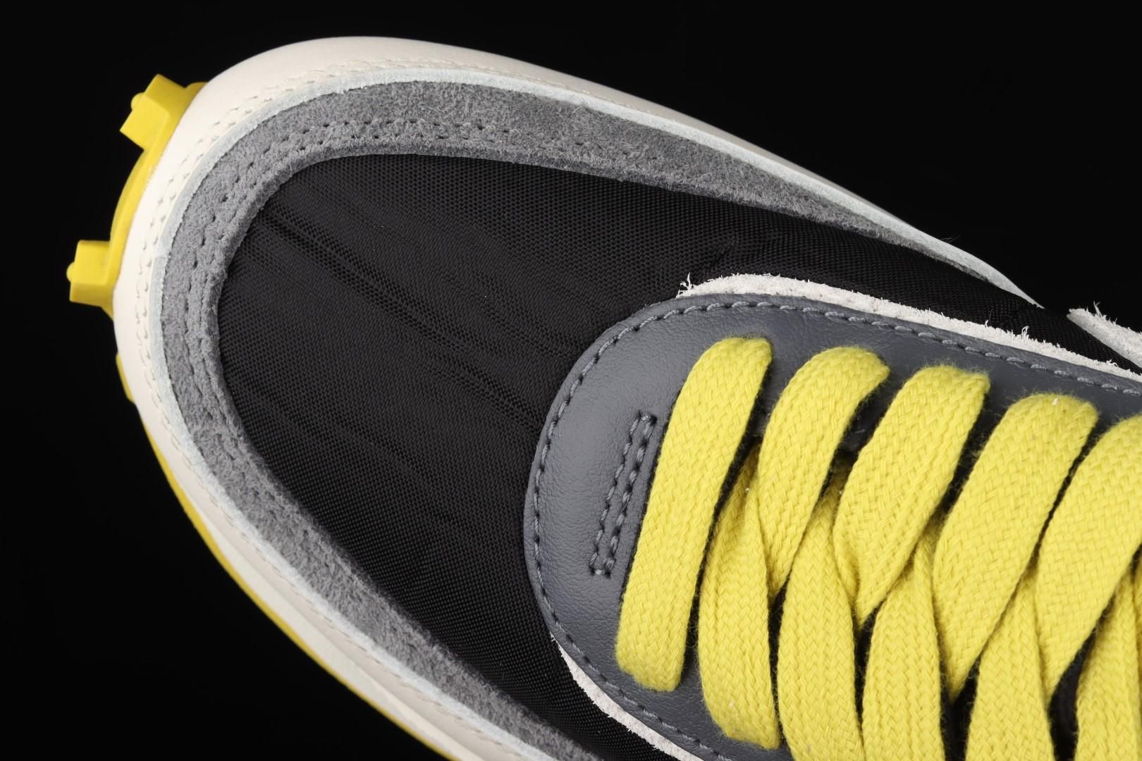 LDWaffle x sacai x UNDERCOVER - Black and Bright Citron
