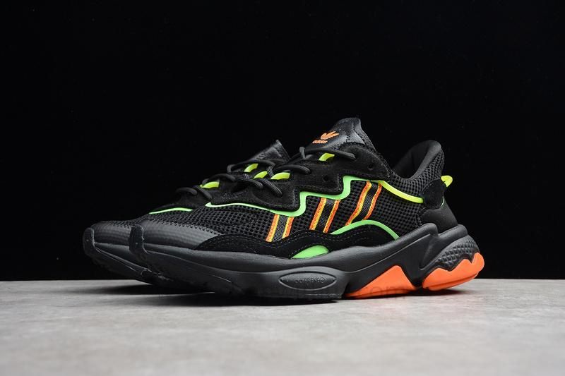 Ozweego Adiprene - Black/Orange/Green
