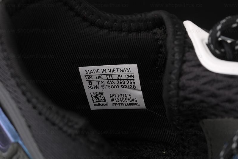 adidasUnisex ZX 2K Boost - Black Iridescent