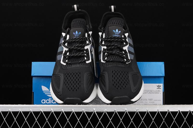 adidasUnisex ZX 2K Boost - Black Iridescent