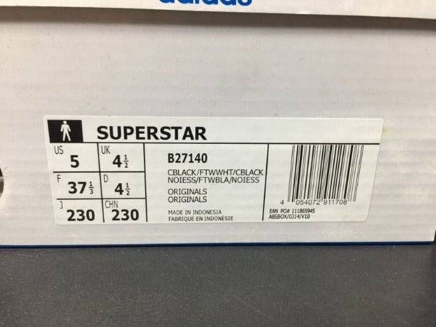 Superstar Shoes - Black