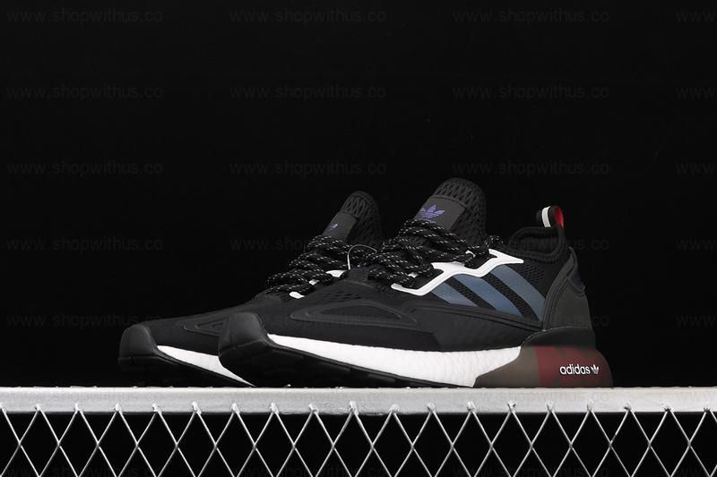 adidasUnisex ZX 2K Boost - Black Iridescent