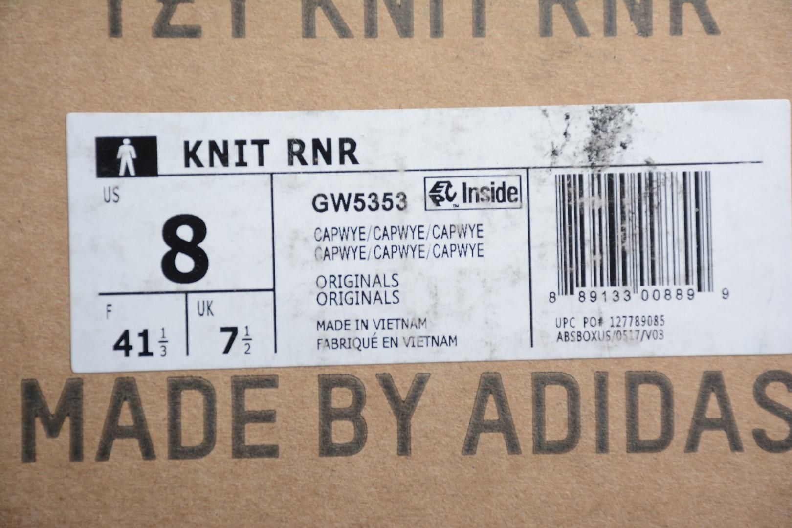 adidasUnisex Yeezy Knit RNR - Sulfur
