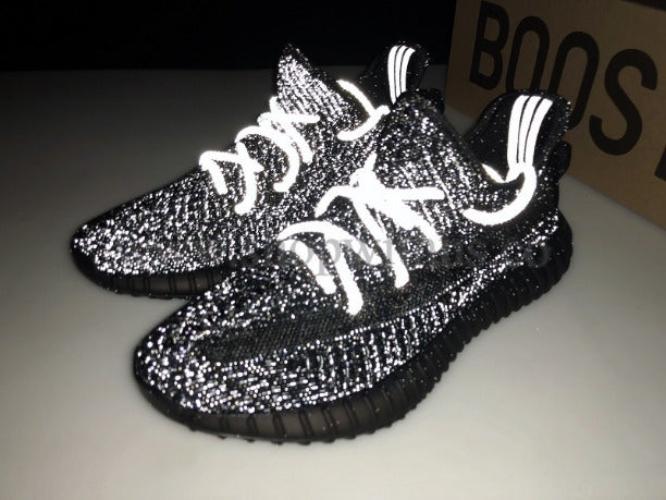 YEEZY Boost 350 V2 Static - Black Reflective