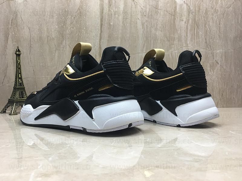 PumaUnisex RS-X Trophy Trainers - Black/Gold
