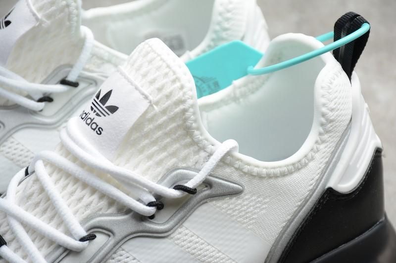 adidasUnisex ZX 2K Boost - White Black