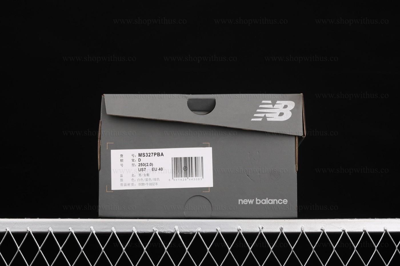 New Balance 327 -Colourful White