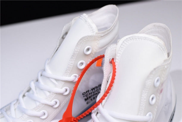 The 10: Off-White x Converse Chuck Taylor - Clear/White/White