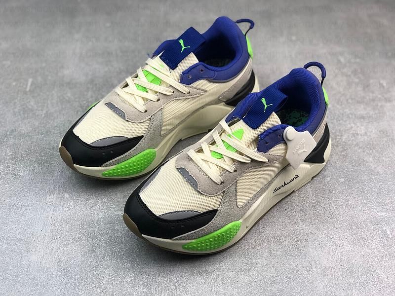 PumaRS-X x Sankuanz  - Cloud Cream/Royal Blue