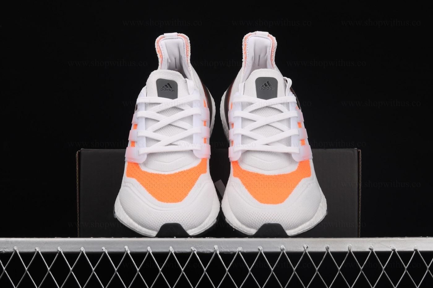 adidasUnisex Ultraboost 21 - Grey Screaming Orange