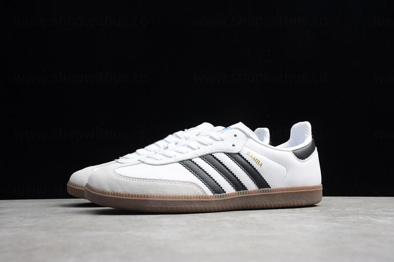 adidasOriginals Samba - White/Black Gum