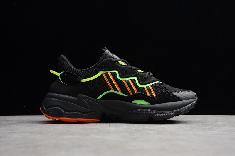 Ozweego Adiprene - Black/Orange/Green