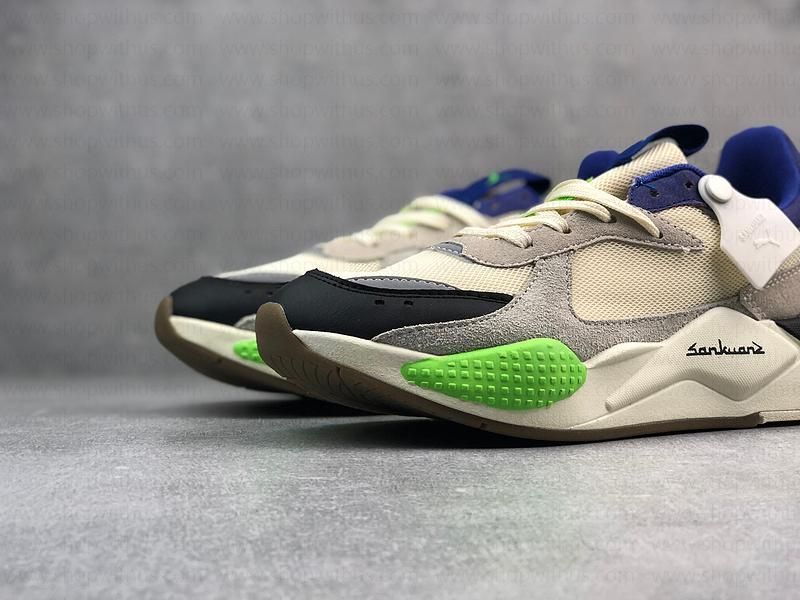 PumaRS-X x Sankuanz  - Cloud Cream/Royal Blue