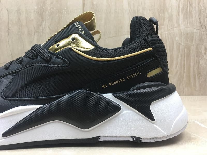 PumaUnisex RS-X Trophy Trainers - Black/Gold