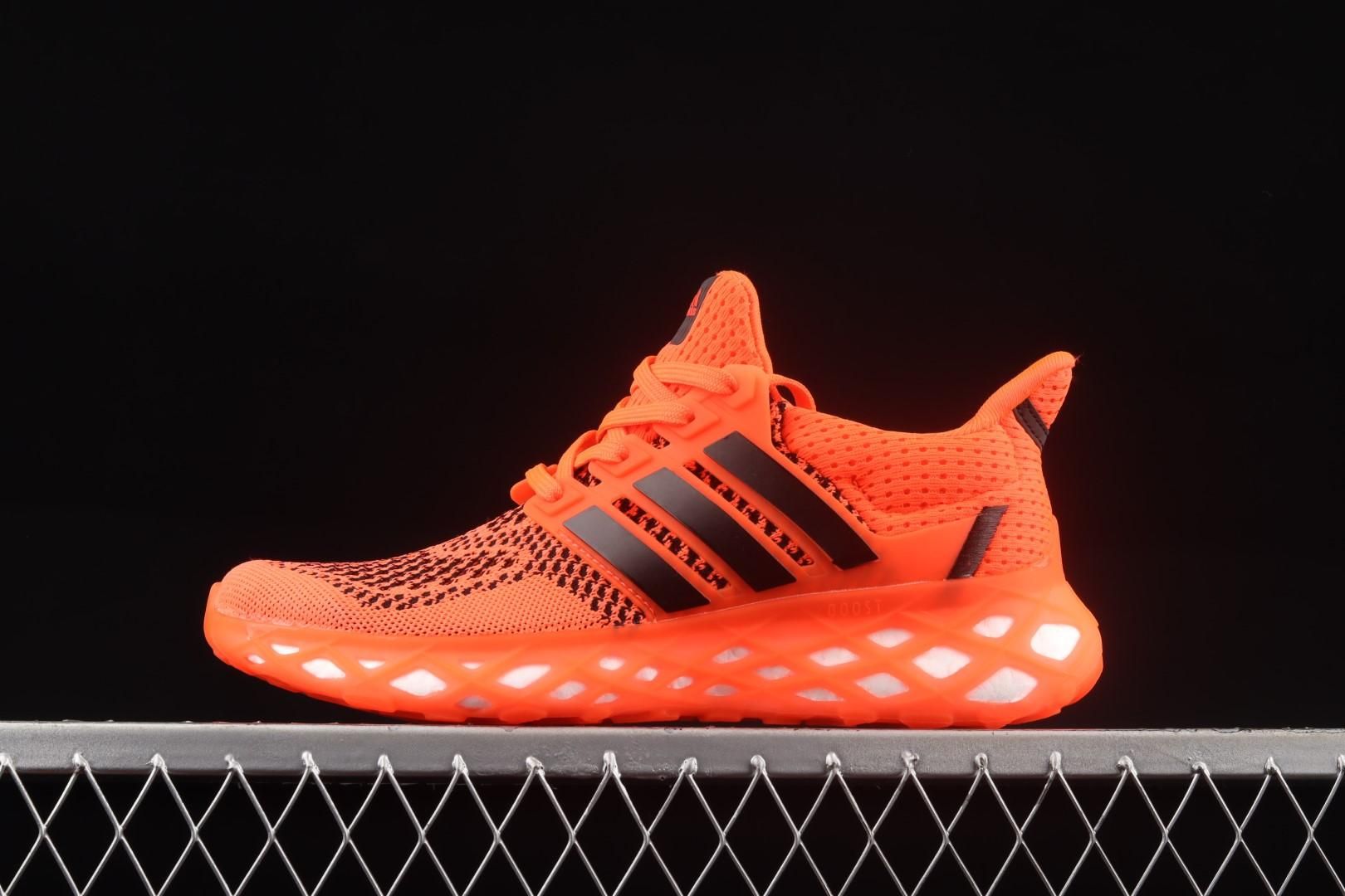 adidasUnisex Ultra Boost Web DNA - Solar Red