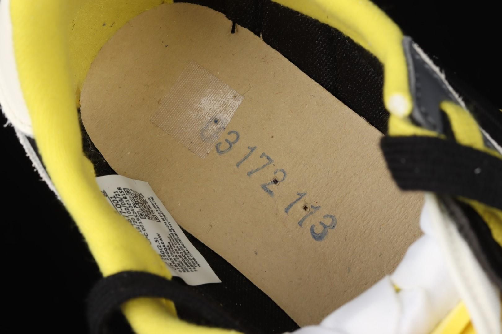 LDWaffle x sacai x UNDERCOVER - Black and Bright Citron
