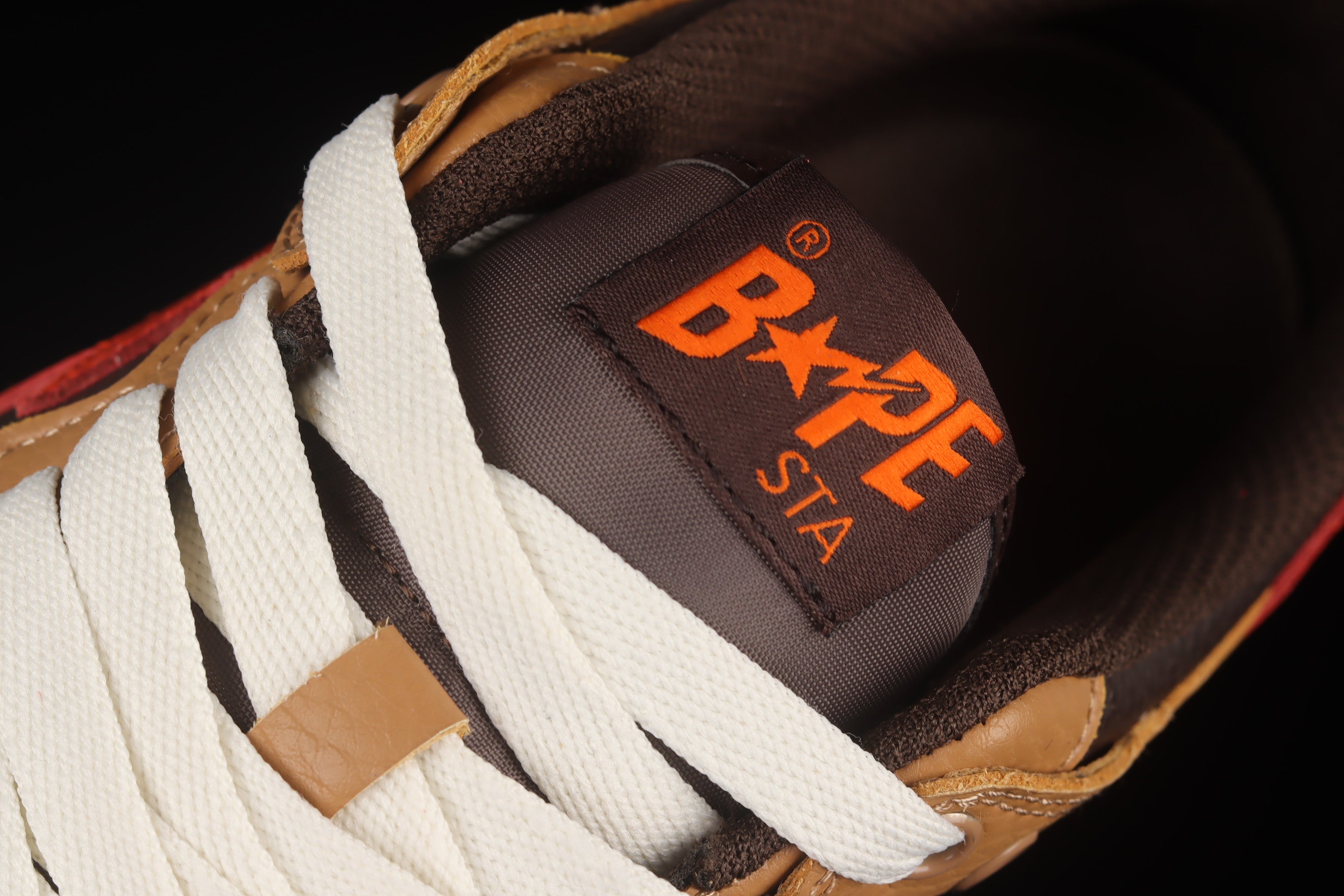 A Bathing Ape Bape SK8 Sta - Brown/Orange