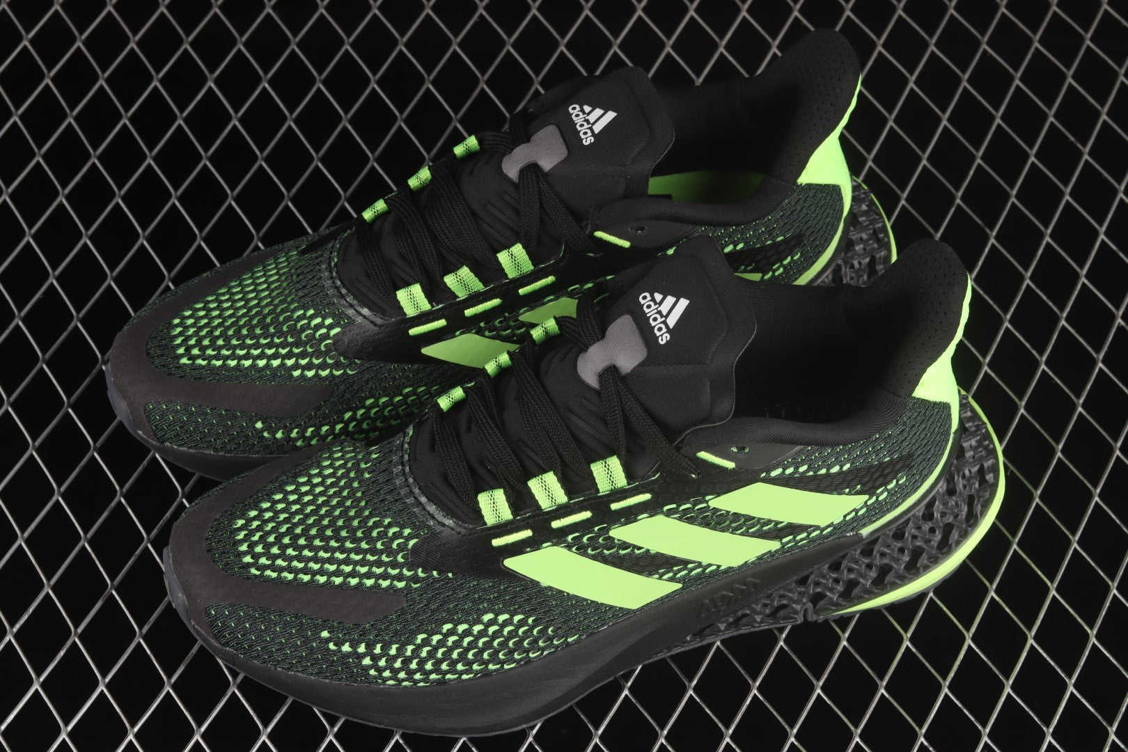 adidasUnisex 4DFWD Pulse - Core Black /Signal Green